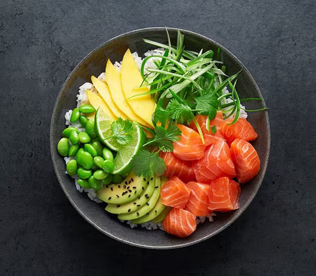 Poke bowl Quatre Saisons