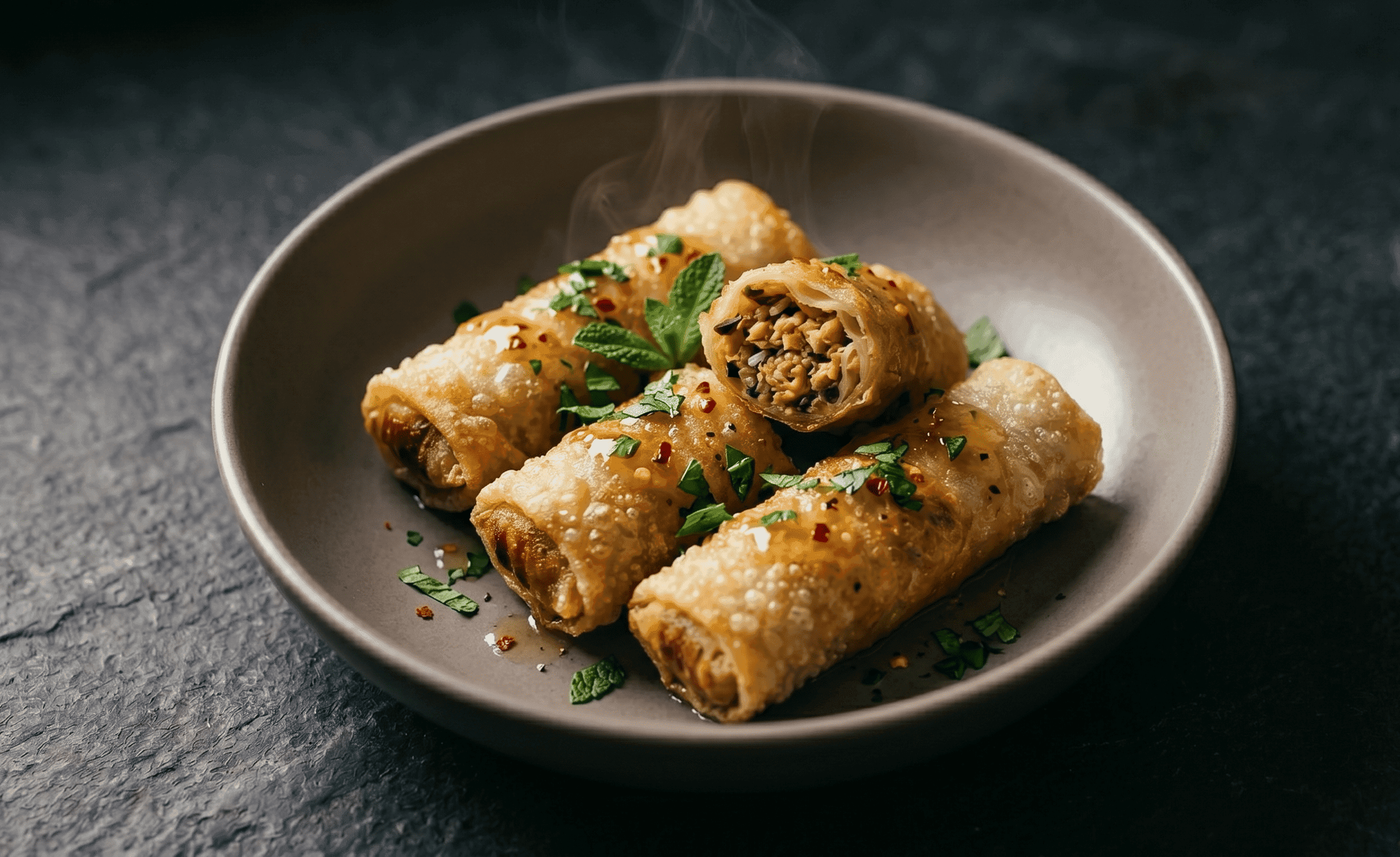 Nems au poulet (4 pièces)
