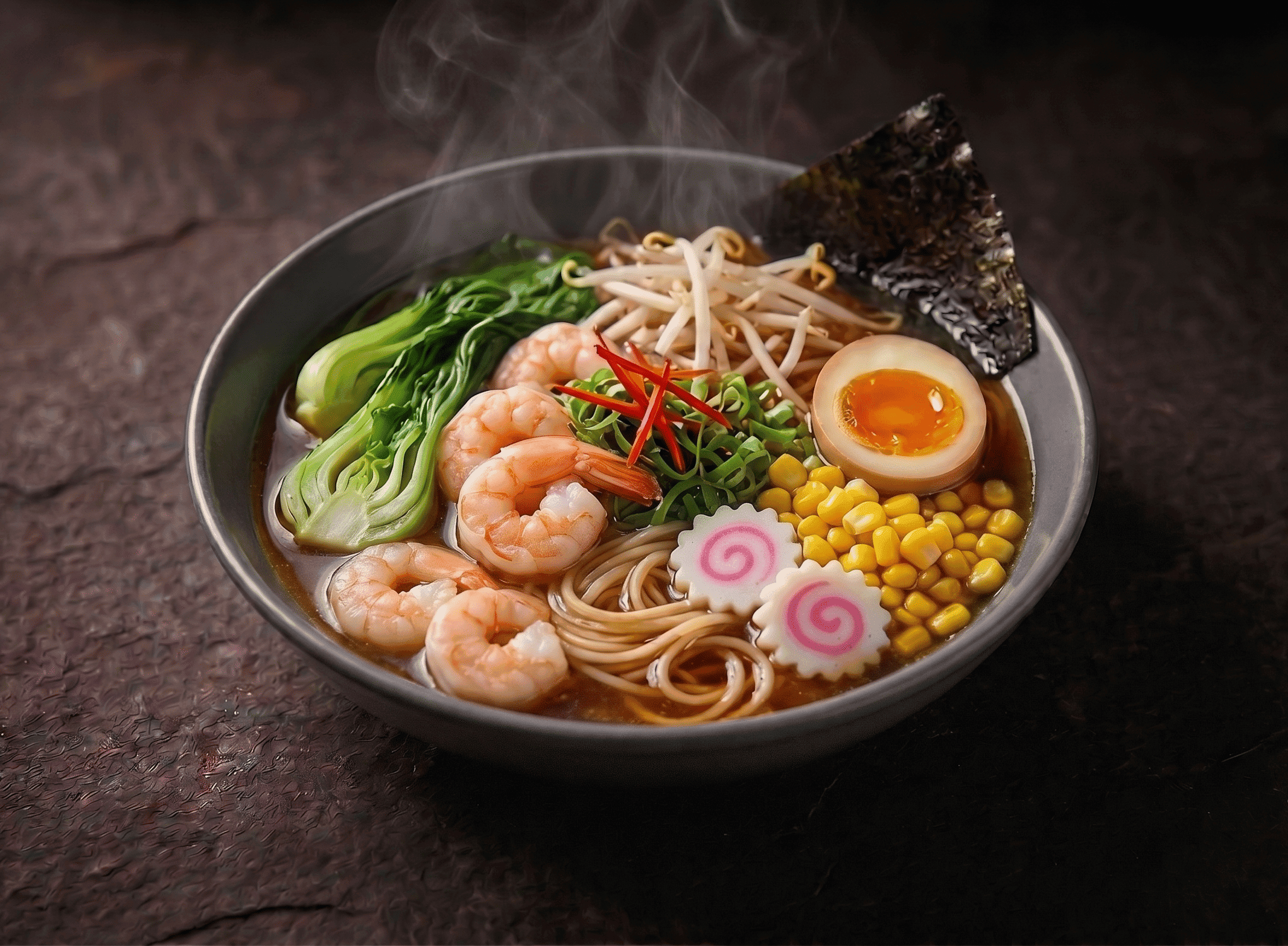 Ramen aux crevettes
